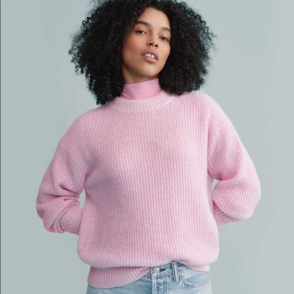 Crewneck Alpaca Sweater